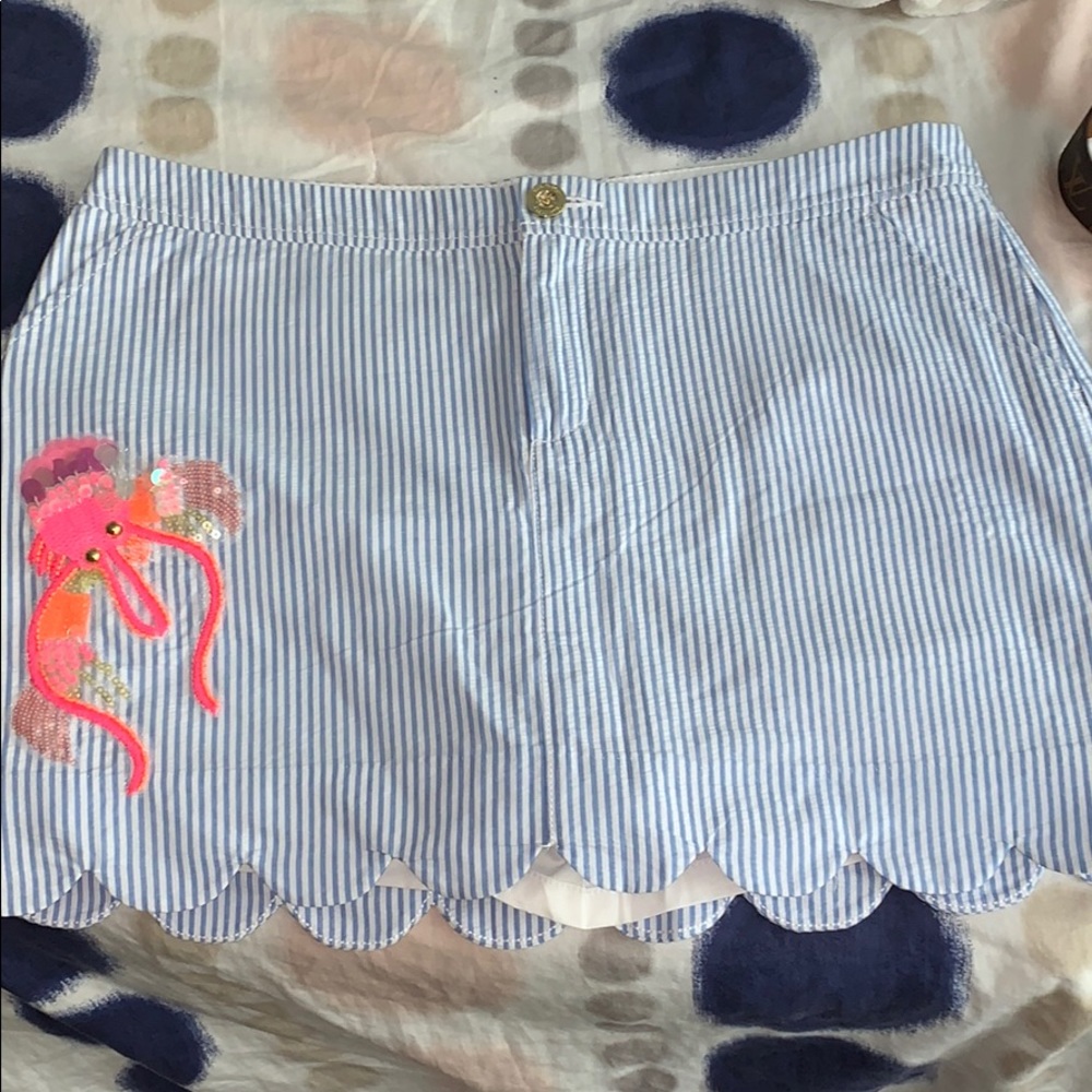 Lilly Pulitzer Scalloped Skort